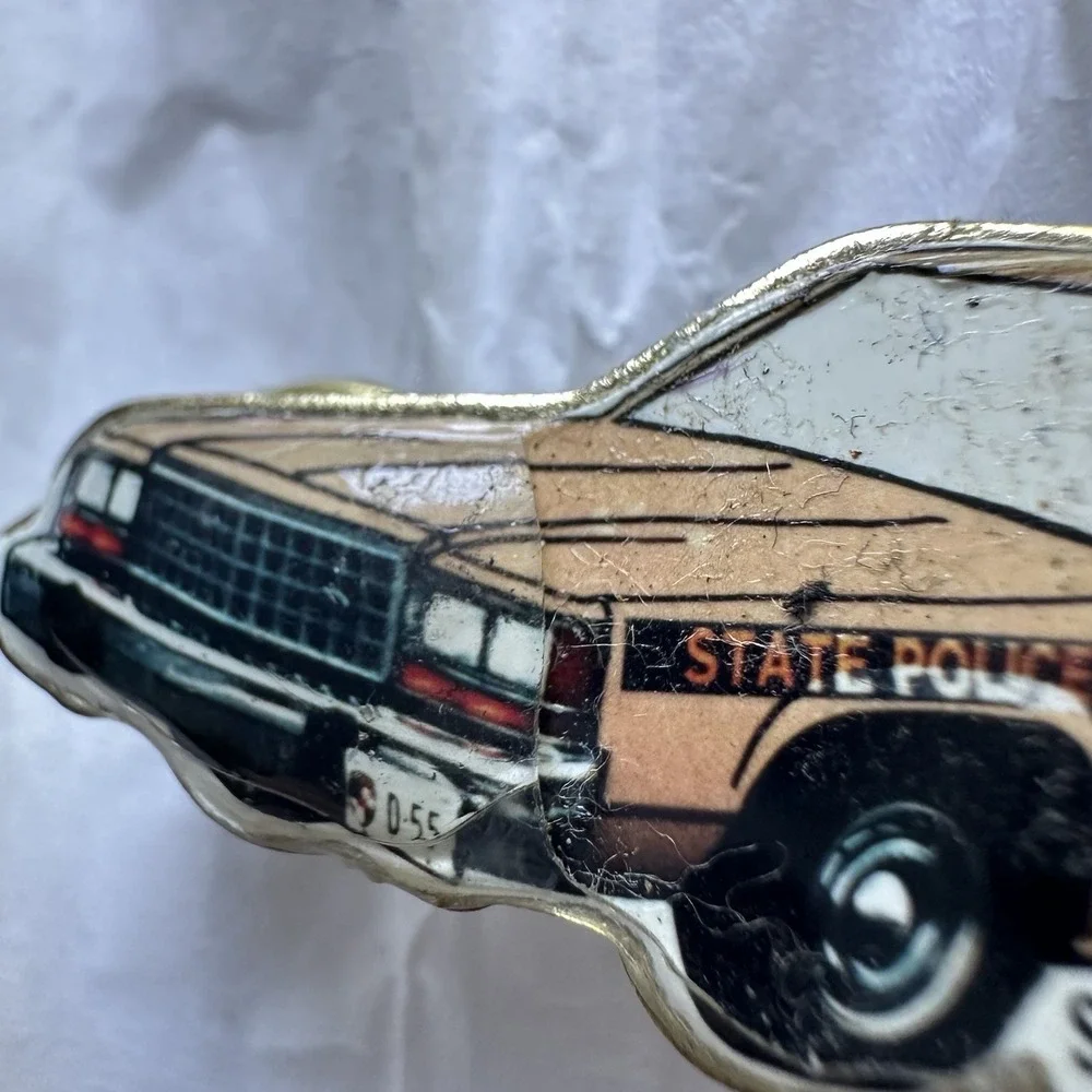 Vintage State Trooper Lodge 69 MD‎ Maryland State Police Cruiser Pin